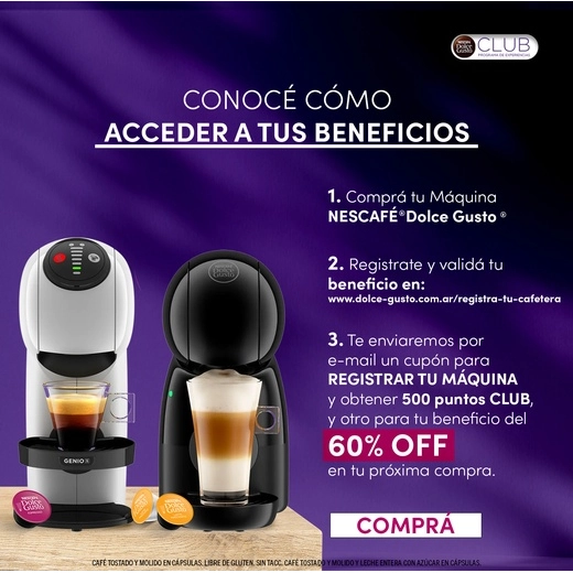 Cafetera Dolce Gusto Piccolo Xs Negra        