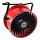 Ventilador Turbo Industrial Ciclónico Rojo 16" 200w 3 en 1 Liliana