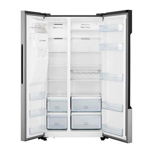 Heladera Hisense Side By Side No Frost Inverter 531 Litros Rc-70ws