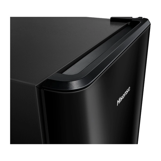 Heladera Hisense Single Door 177 Litros Dispenser De Agua Negra