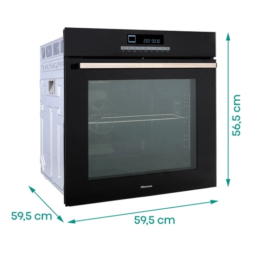 Horno Eléctrico Hisense Empotrable 73 Litros Negro 94BI66331AG