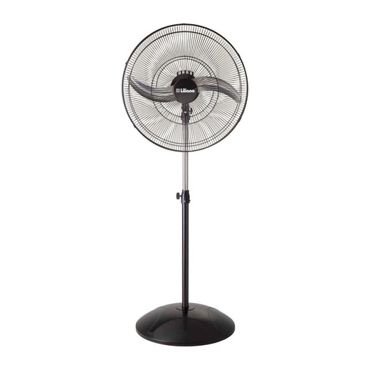 Ventilador De Pie Liliana Negro 25"