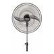 Ventilador De Pie Liliana Negro 25"