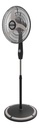 Ventilador De Pie Liliana Negro 18" VPC18M