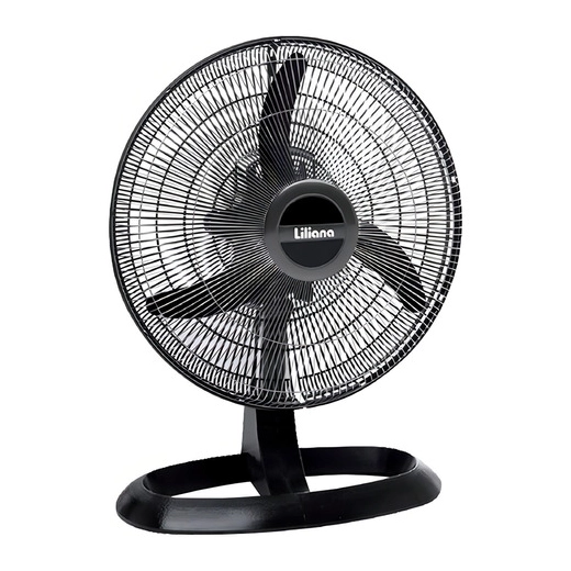 Ventilador De Mesa Liliana Turbo Negro 18" VOTR18