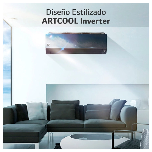 Aire Acondicionado LG Artcool Inverter 5200W ThinQ Negro 220V