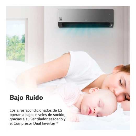 Aire Acondicionado LG Artcool Inverter 5200W ThinQ Negro 220V