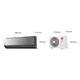 Aire Acondicionado LG Art Cool Split Inv Wifi 6450W