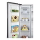 Heladera Hisense  Side By Side No Frost 468 Litros Acero Inoxidable Rs3n428nad