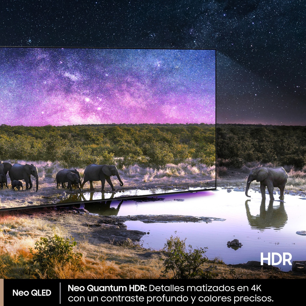 Smart Tv Samsung 43" Neo Qled 4K Serie Q90D + Q605