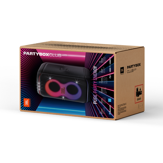 Parlante JBL Partybox Club 120 Bocina Portátil Bluetooth Negro