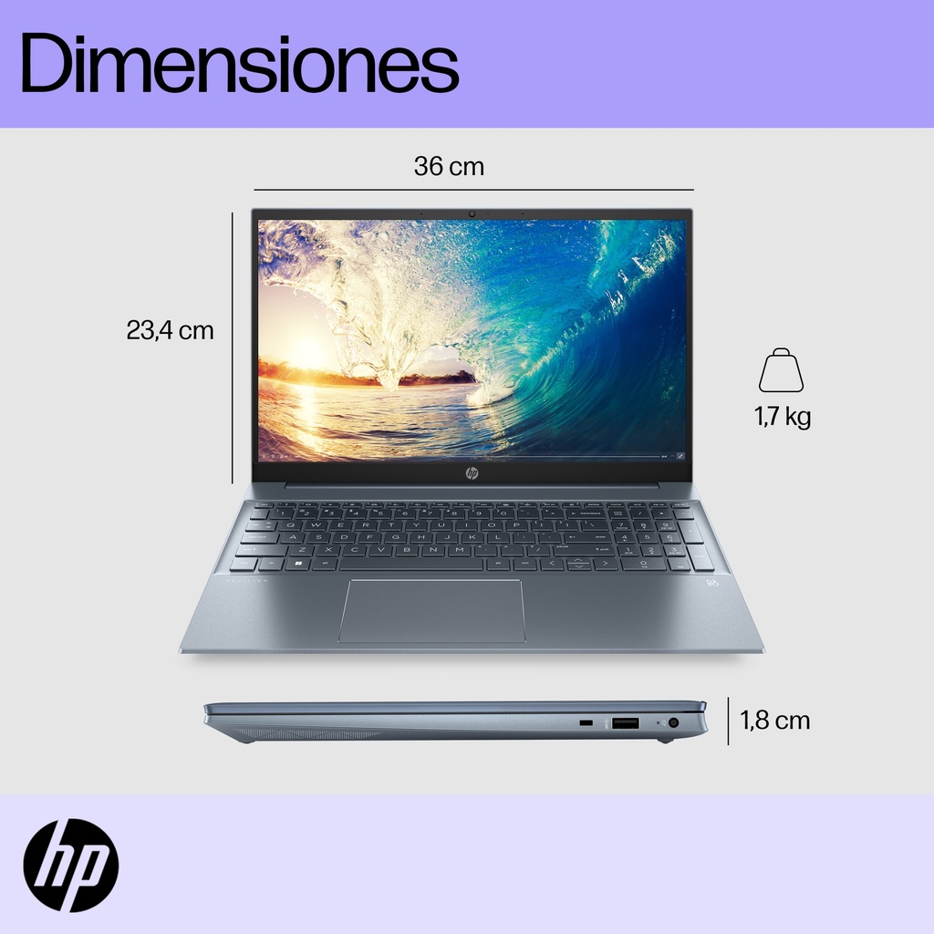 Notebook Hp Pavilion 15-eg2529la Intel Core I5 16gb Ram 512 Ssd Windows 11