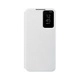 Funda Smart Clear View Cover S22+ Blanca