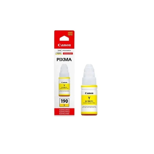 Botella Tinta Canon Gi-10 Yellow Lam