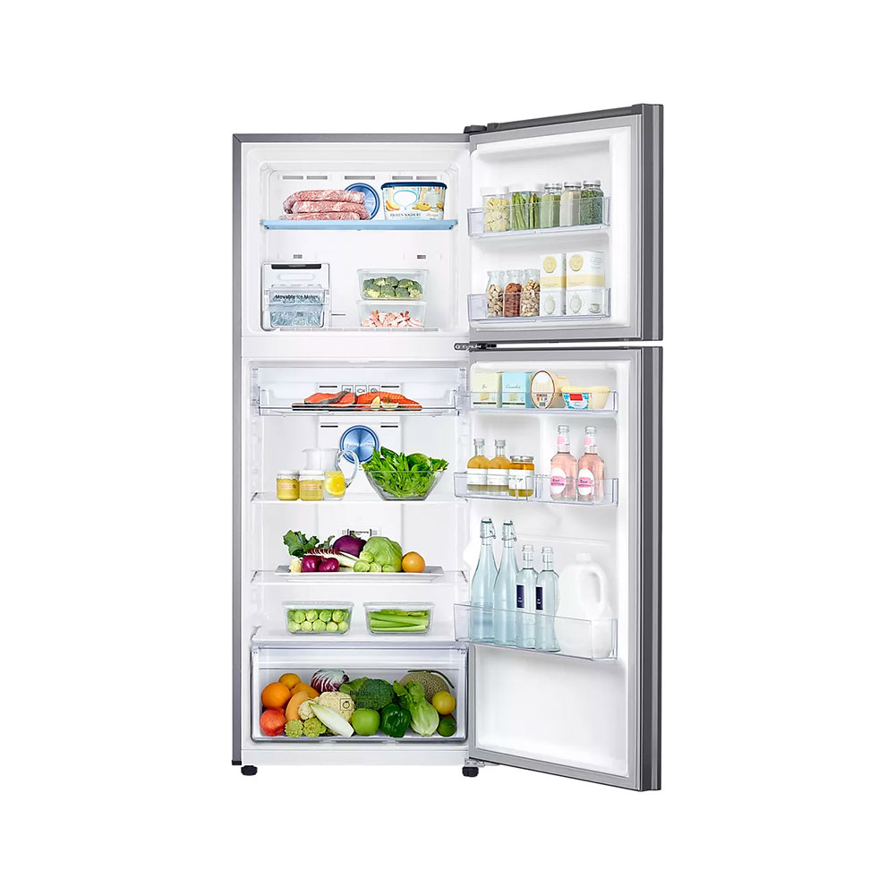 Heladera Samsung Freezer Superior 362 Lts Gris