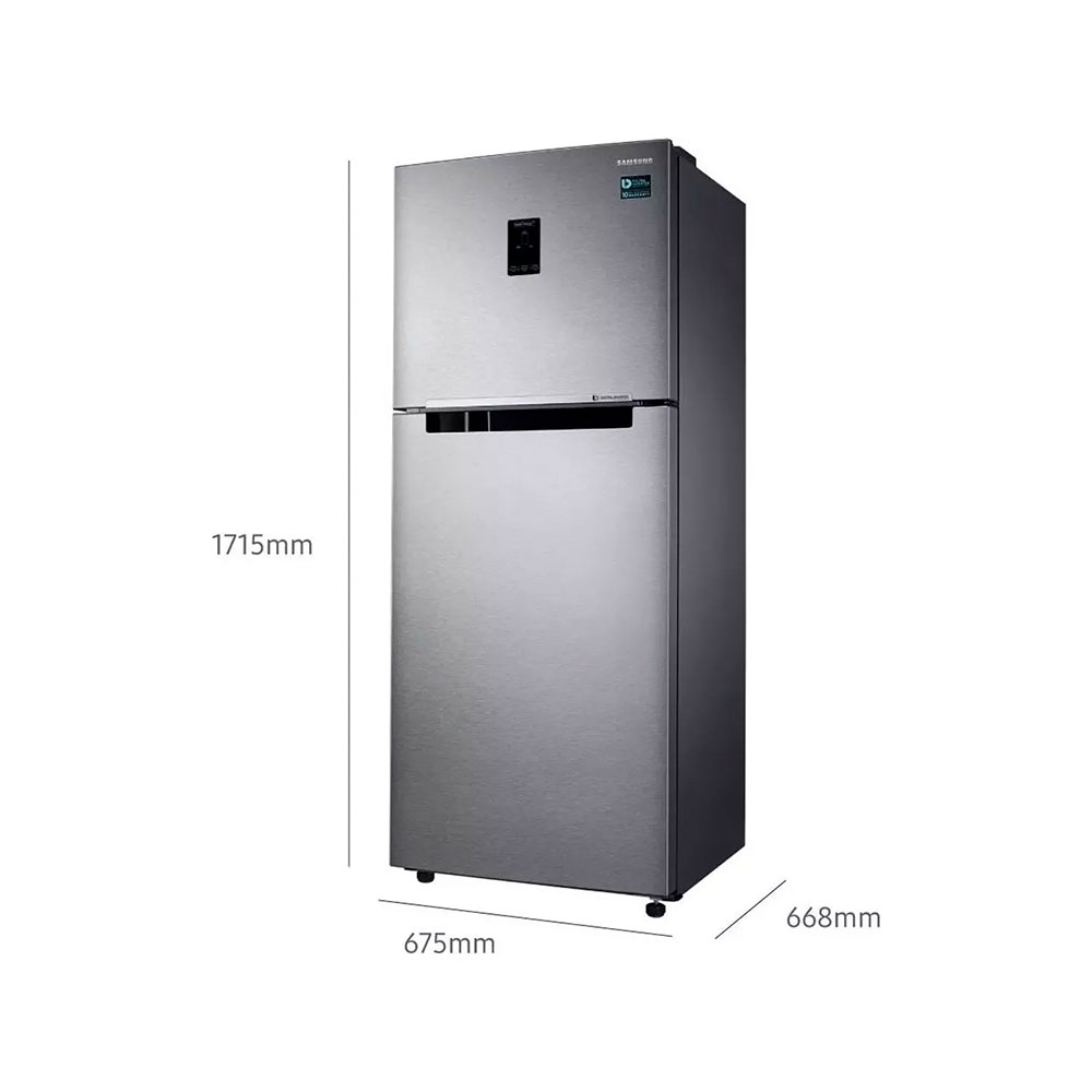 Heladera Samsung Freezer Superior 362 Lts Gris