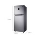 Heladera Samsung Freezer Superior 362 Lts Gris