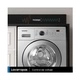 Lavarropas Samsung 6.5 Kg inverter silver