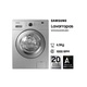 Lavarropas Samsung 6.5 Kg inverter silver