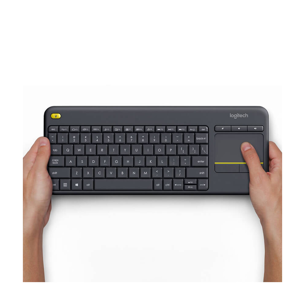 Teclado Logitech Wireless K400 Plus Touch