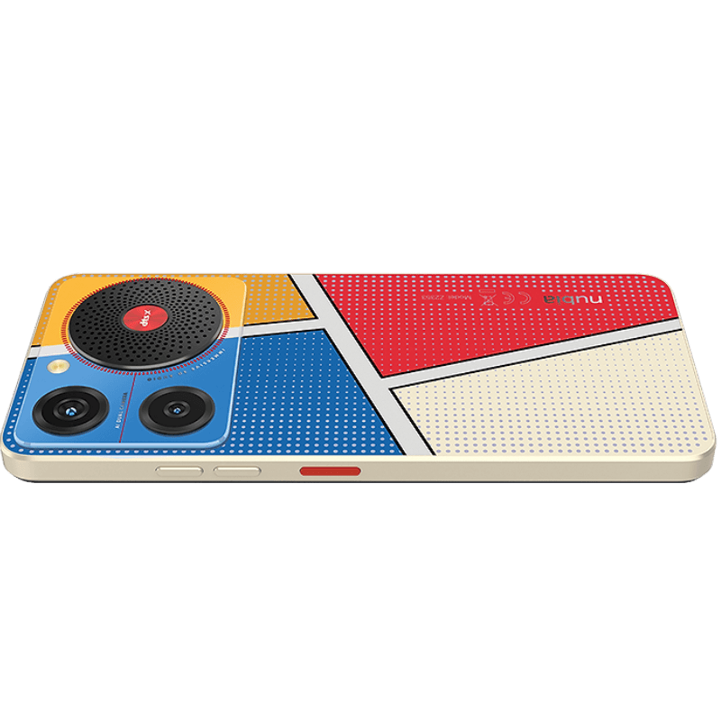 Celular Nubia Music 128Gb + 4Gb Azul Amarillo Rojo