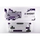 TECLADO 9Z GHOST BLANCO INALAMBRICO