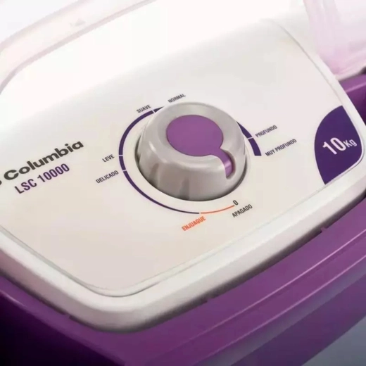 Lavarropas Semi Automático Columbia Sin Bomba 10K