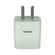 Cargador viajero Soul PD+USB QC sin cable blanco