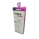 Cable USB classic Soul LIGHTNING blanco