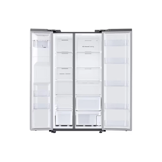 Heladera Samsung 716L NF Gris Side By Side RS27T5200S9