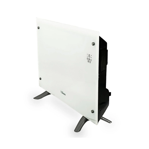TURBOCALEFACTOR DE PIE/PARED LILIANA 1200/2200 w BLANCO VIDRIO PPV450