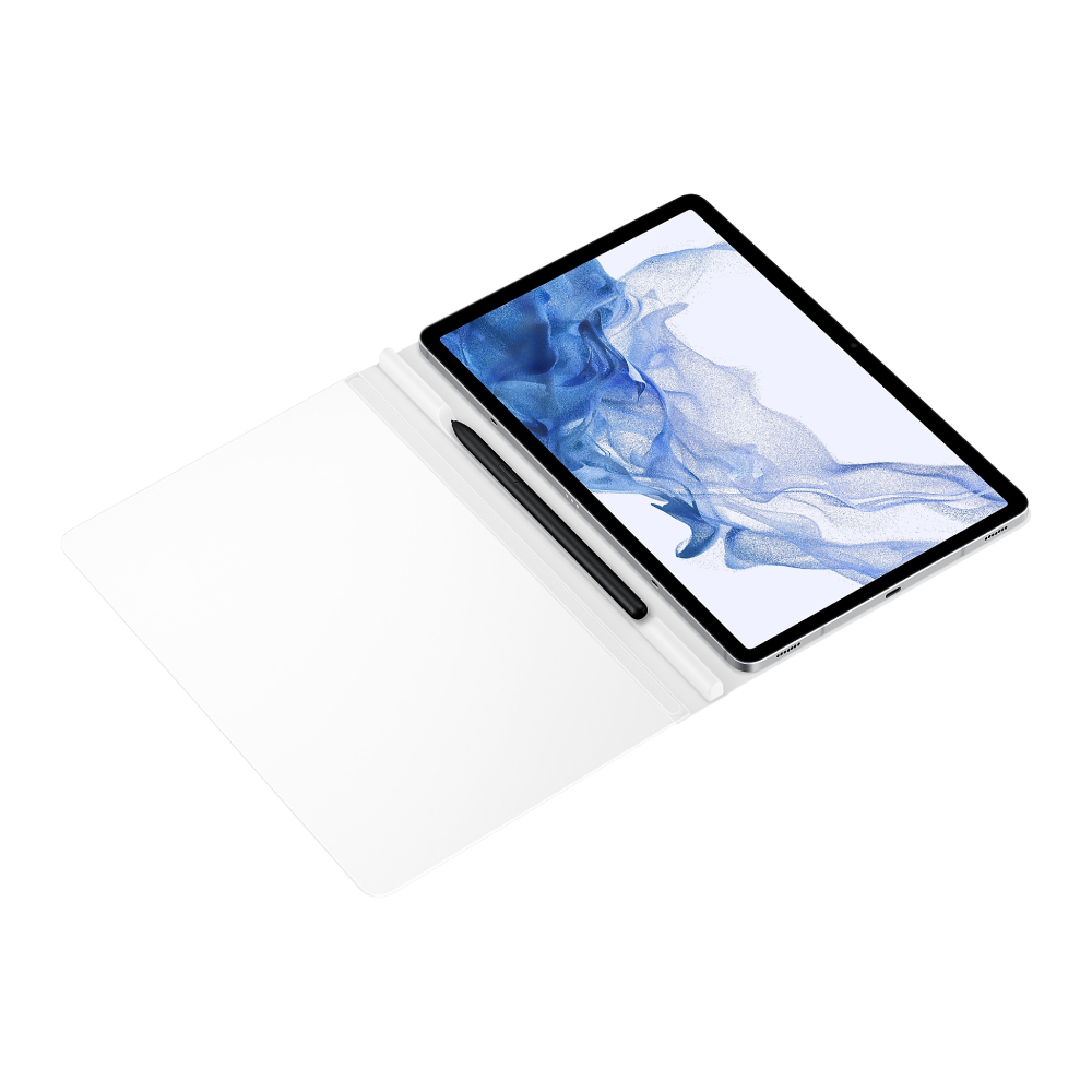Funda Samsung Para Tab S8 Note View Cover Blanca