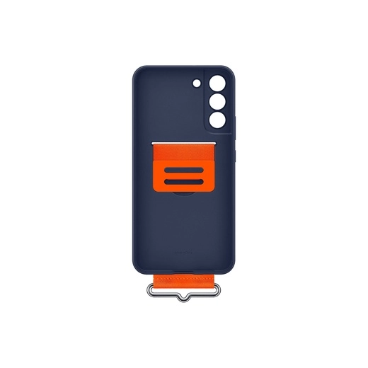 Funda De Silicona Con Correa S22+ Navy