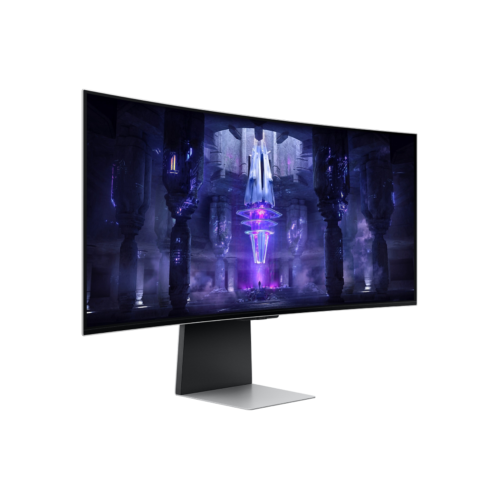 Monitor Gamer Curvo Samsung Odyssey Oled G8 S34Bg85 LCD 34 Plateado 100V/240V