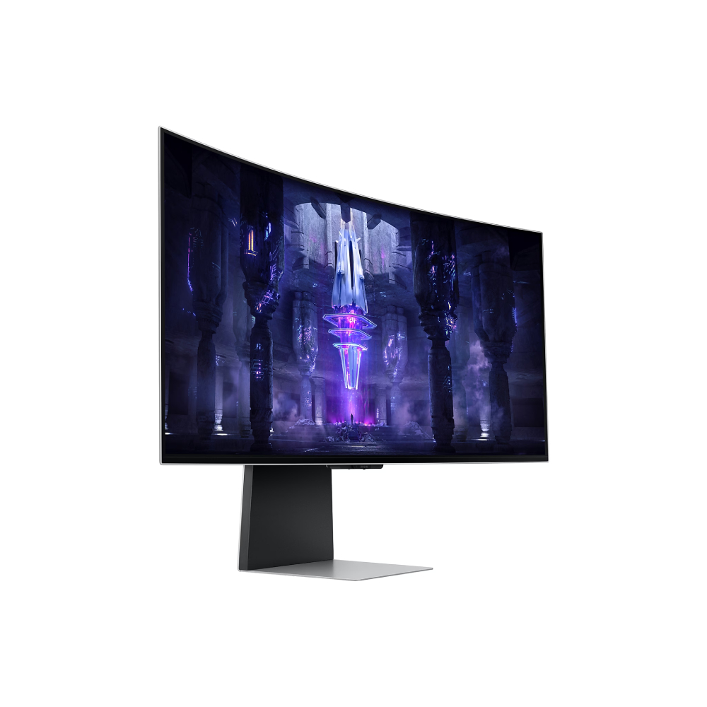 Monitor Gamer Curvo Samsung Odyssey Oled G8 S34Bg85 LCD 34 Plateado 100V/240V
