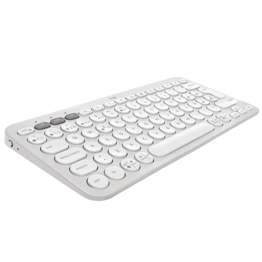 Pebble Keys 2 K380- Tonal Off-White  Spanish Layout