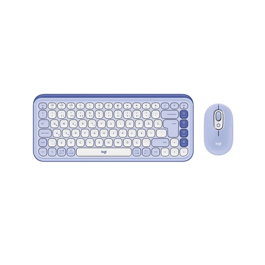 Combo Teclado y Mouse Logitech POP Icon