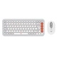 Combo Logitech Pop Icon Español, Blanco