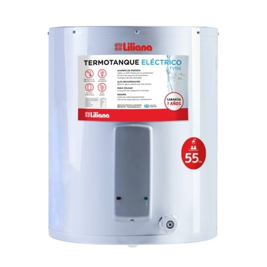 Termotanque Electrico Liliana 55 L