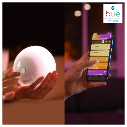 Lámpara portátil Philips HUE GO White 6W