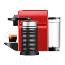 Cafetera Nespresso Inissia Roja + Aeroccino