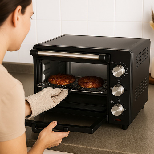 Horno Eléctrico Whitenblack 25 Litros AOBW25