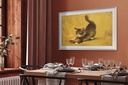 Smart TV 75" The Frame Art Mode 4K Serie B Marco Beige