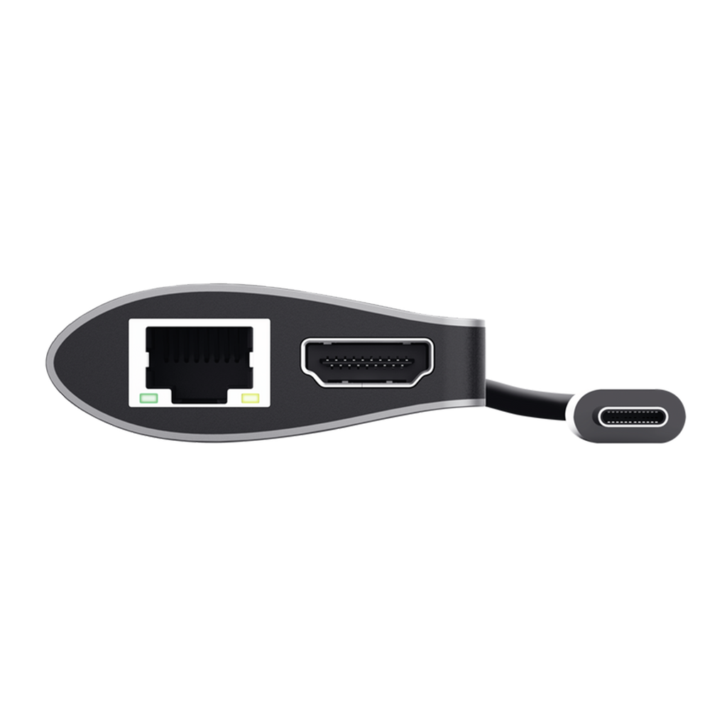 Adaptador Trust multipuerto USB-C 7 en 1 - TRUST-23775