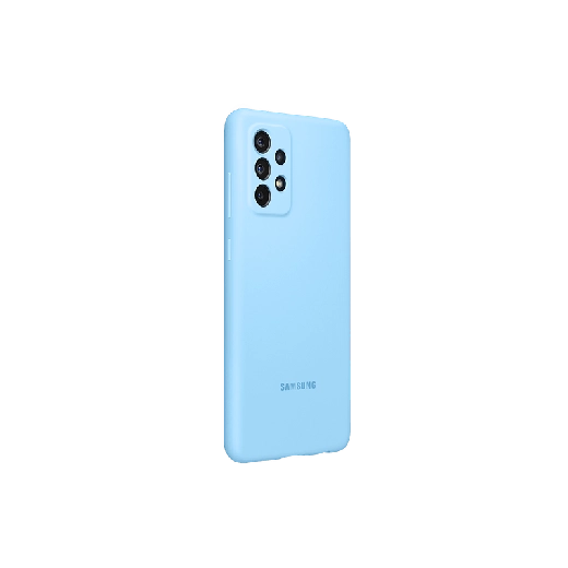 Funda Samsung A72 Silicona Azul EF-PA725TLEGWW