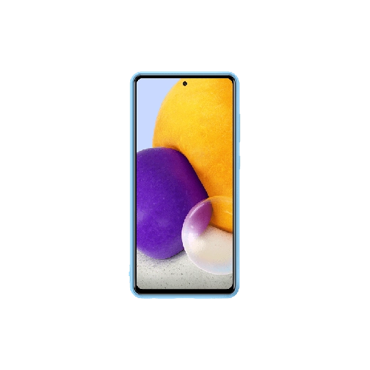 Funda Samsung A72 Silicona Azul EF-PA725TLEGWW