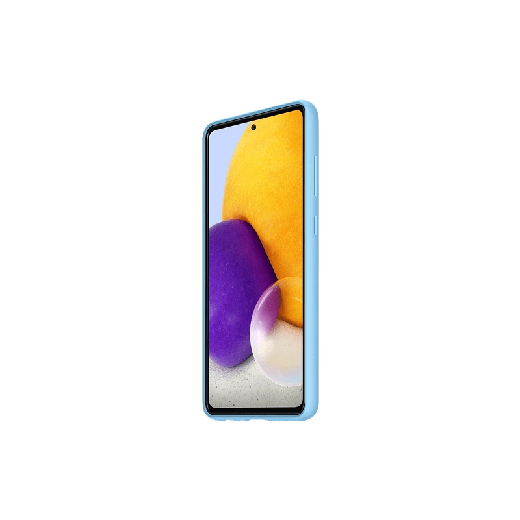 Funda Samsung A72 Silicona Azul EF-PA725TLEGWW