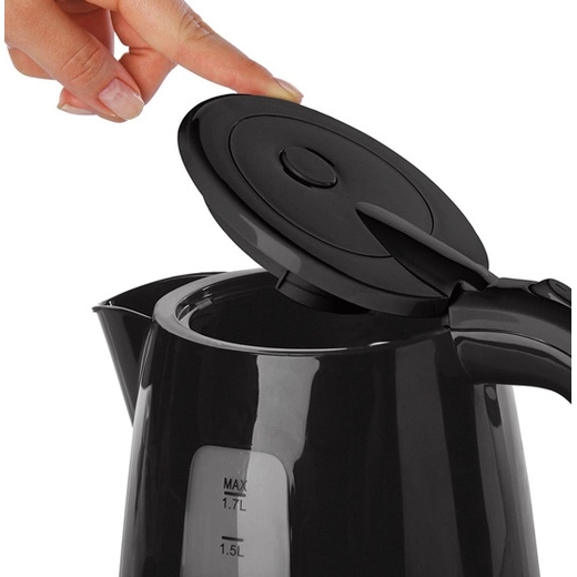 Pava Eléctrica Liliana 1,7 Lts Negra
