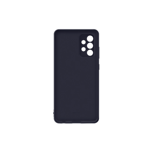 Funda Samsung A72 Silicona Negra EF-PA725TBEGWW