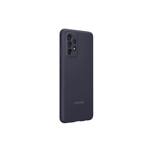 Funda Samsung A72 Silicona Negra EF-PA725TBEGWW
